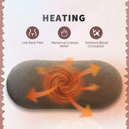 New Period Cramp Relief Electric Heating Belt Massager