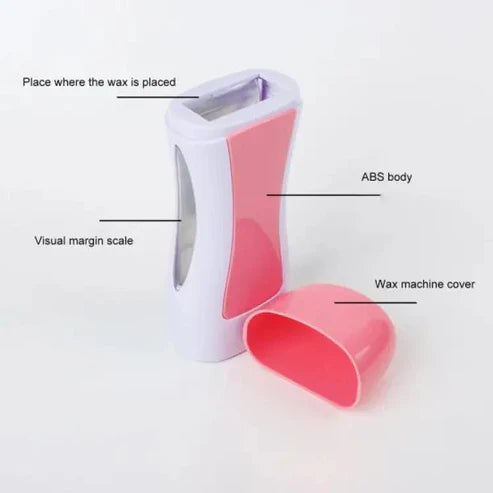 Pack of 3 Roll on Wax Heater Machine Portable